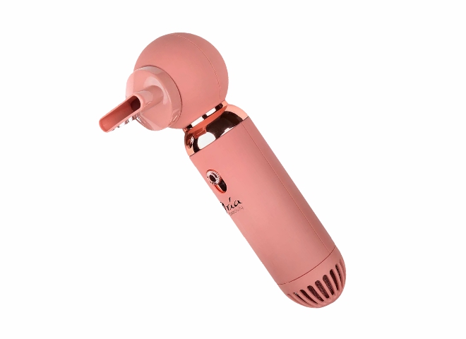 Aria beauty mini sèche-cheveux Pink chrome metalic element